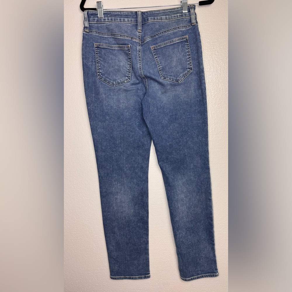 Chicos 2pc jeans bundle size 4 girlfriend slim leg ankle / straight leg ankle - Picture 8 of 13